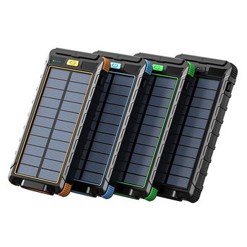 10000mAh-ABS防水太陽能手電筒行動電源_0